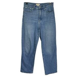 Madewell Jeans Women’s Size 29 T The Perfect Vintage Wide Leg Stretch Med Wash